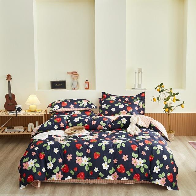 Yellow Pastoral Bedding set